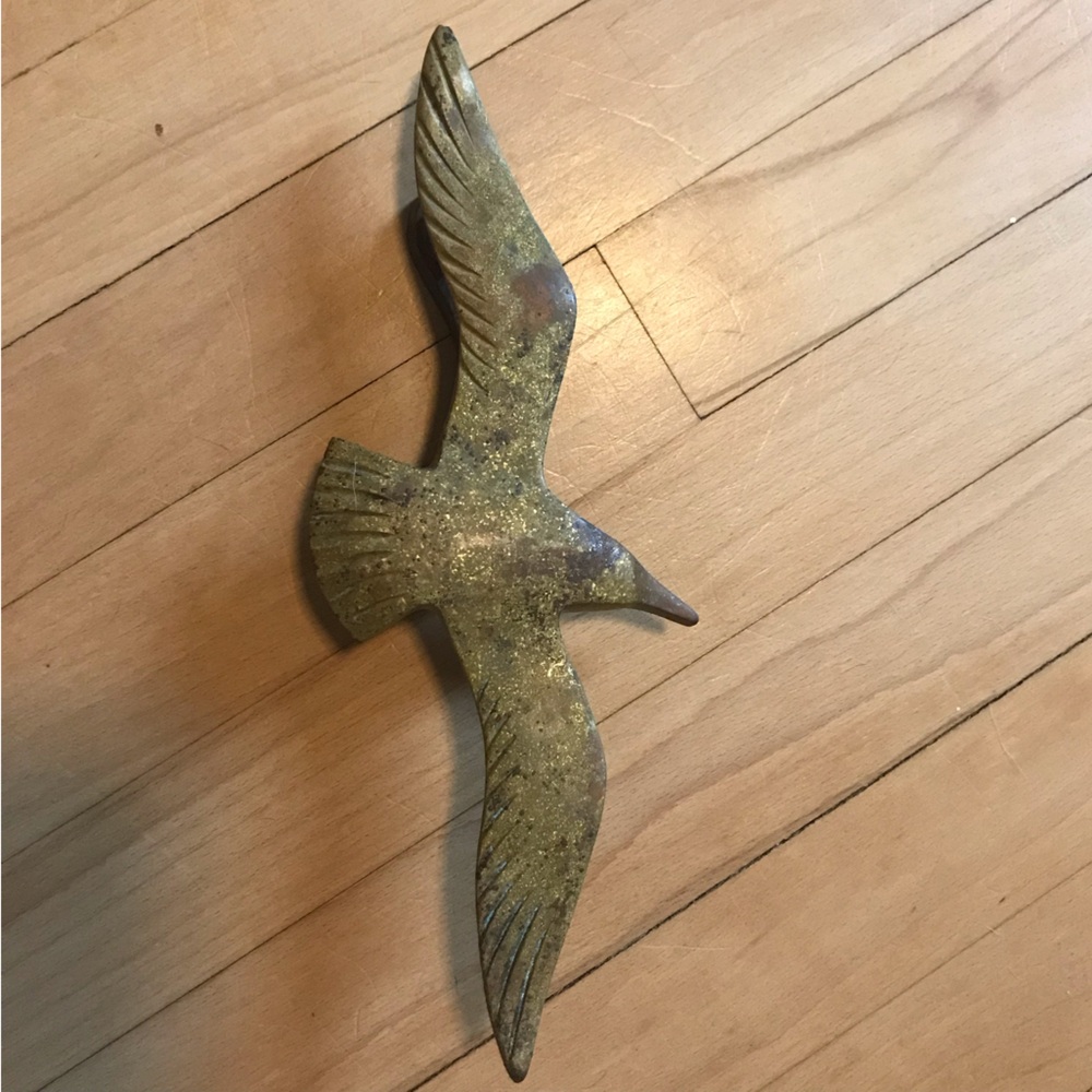 Seagull Brass Door Knocker